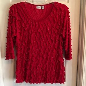 Elegant Holiday Blouse